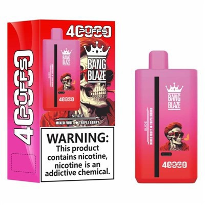 Bang Blaze 40000 dual smak, e-papieros z przełącznikiem smaku, owocowy i lodowy vape, innowacyjny e-papieros - Chiny dostosowane do Bang Blaze 40000 Puffs Dual Flavare Producent ...