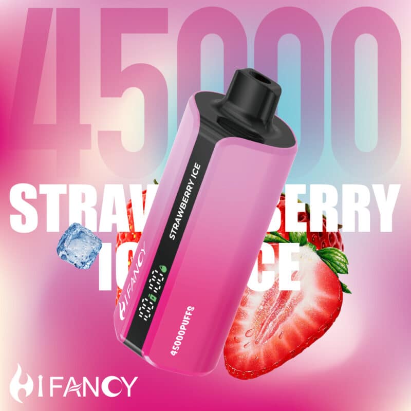 Hifancy Smart LED ekran e-papierosa, wyświetlacz vape poziom liquidu, Hifancy interfejs użytkownika, e-papieros wskaźnik baterii - HIFANCY DREAM 45000: Czy to najlepsza nowość 2025 roku?! -