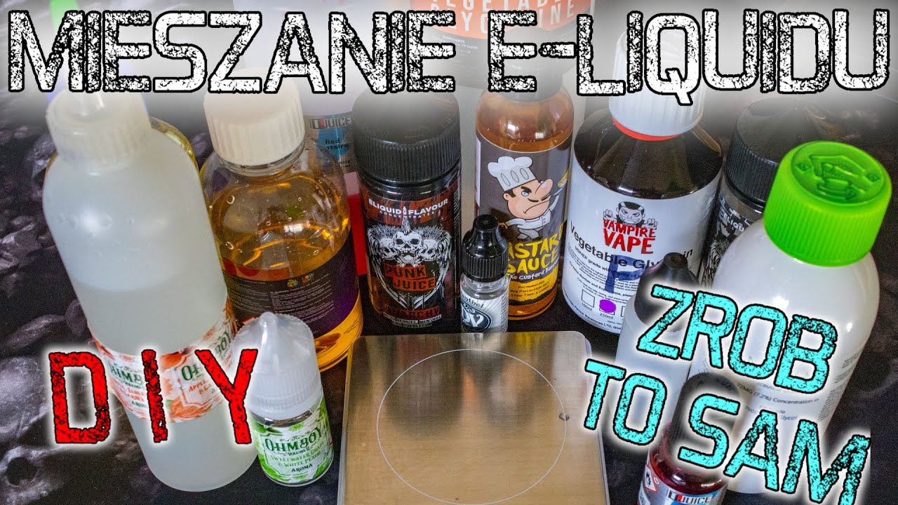 alchemik laboratorium vape, mieszanie longfill, e-liquid diy - JAK ZROBIĆ WŁASNY E-LIQUID! czyli akcyza nam niestraszna - PORADNIK WAPERA
