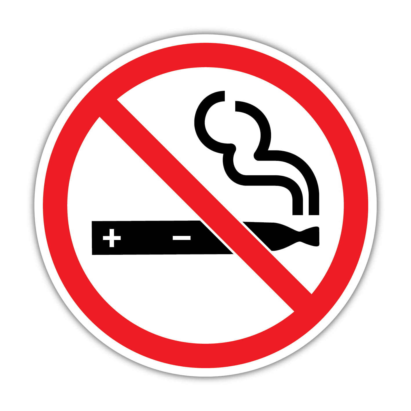 e-papieros zakaz Tajlandia, zakaz wapowania na wakacjach, mapa restrykcji vape, znak zakazu e-papierosów - ZAKAZ PALENIA e-cig – naklejka - Drukarnia SODAdruk.pl