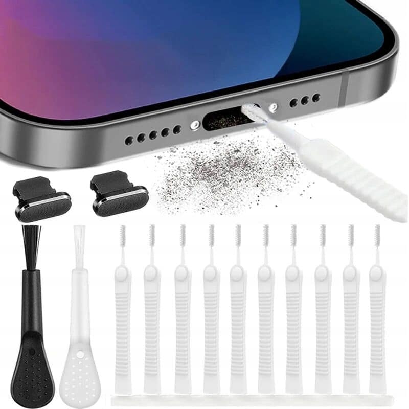 czyszczenie portu USB-C e-papierosa, wykałaczka port ładowania, kurz w porcie vape, naprawa e-papierosa wykałaczką - ZESTAW CZYSZCZENIA WEJŚĆIA usb, ŁADOWANIA Słuchawek, GŁOŚNIKA ...
