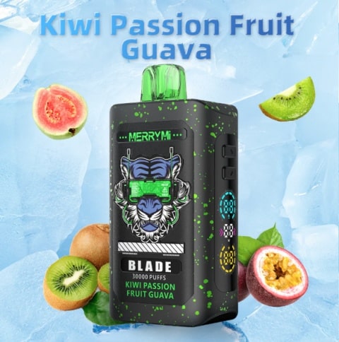 Merrymi Blade 30k, wydajny e-papieros jednorazowy, solidność vape, długie działanie e-papierosa, najlepsza relacja cena-jakość vape - Merry Mi Blade Jednorazowy e-papieros 30000 Buchów o smaku ...