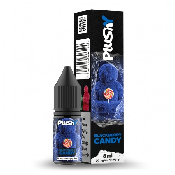Zbliżenie na buteleczkę e-liquidu z solą nikotynową, z wyraźnym oznaczeniem stężenia 50 mg/ml lub 5%.