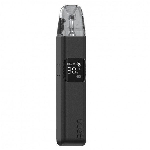 Sprzedawca w sklepie VapeGo wyjaśniający klientowi mechanizm działania e-papierosa i pomagający w obsłudze.