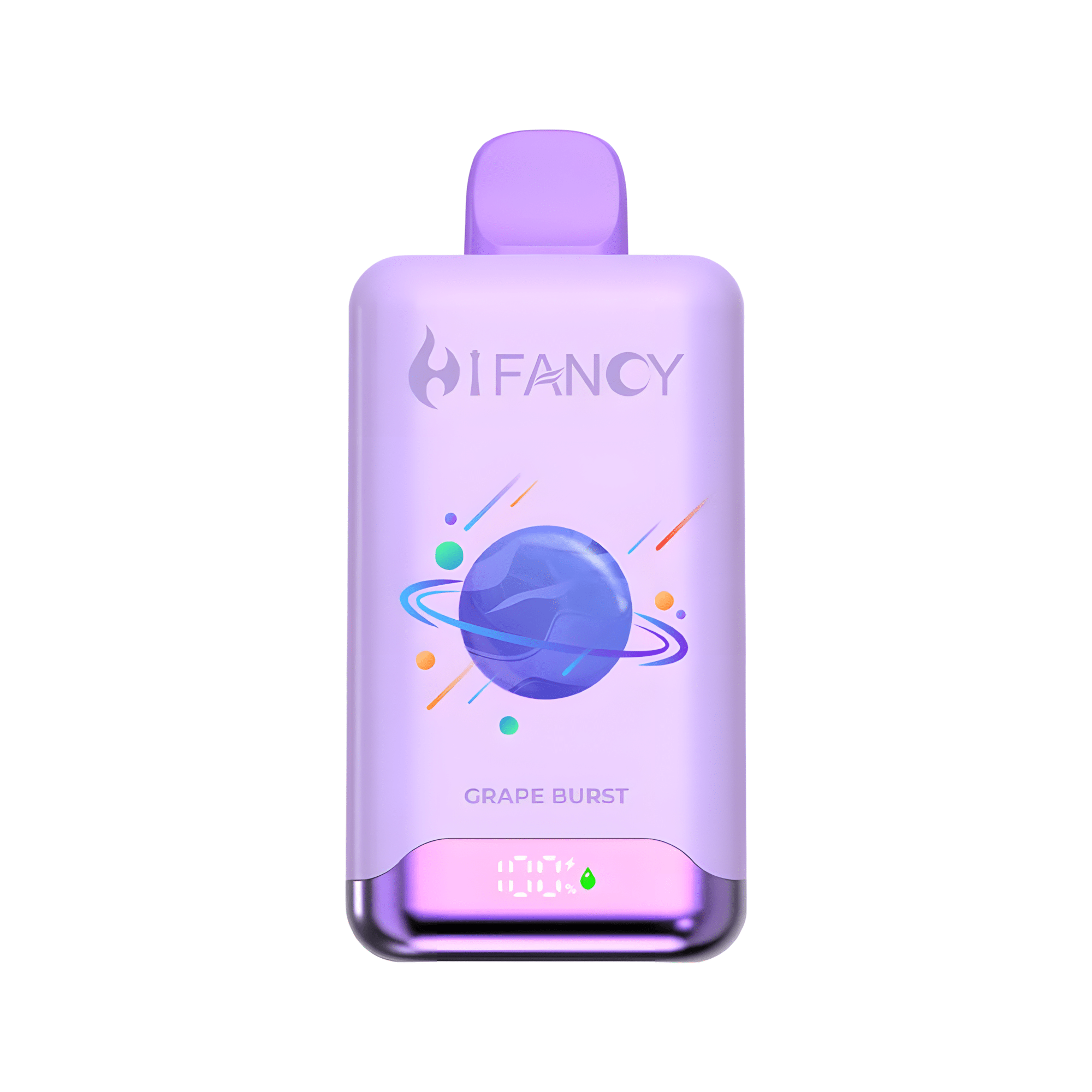 Hifancy Space 50000 Grape Burst, widok przodu i tyłu