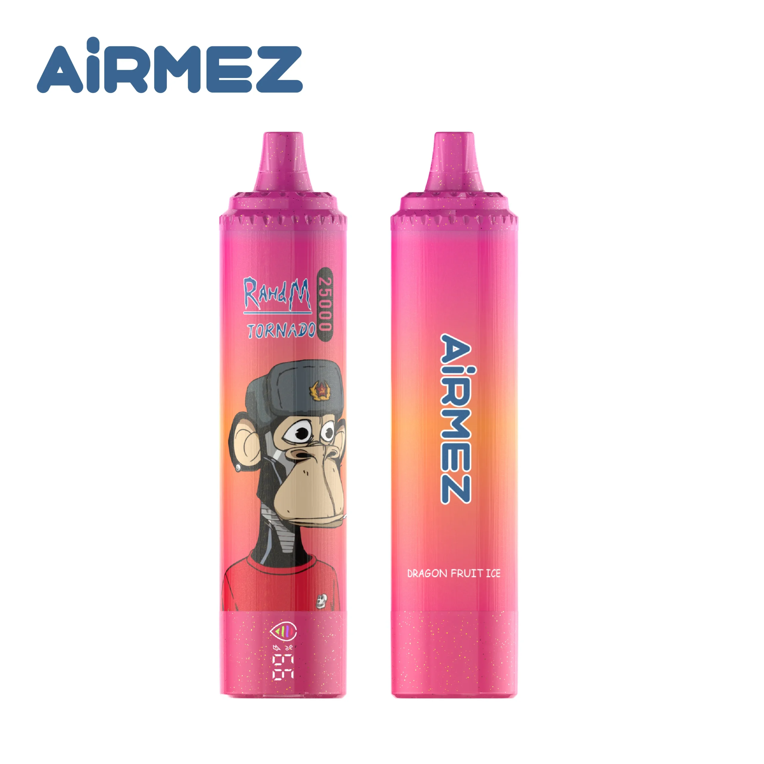 Airmez Tornado 25000 Dragon Fruit, przód i tył urządzenia