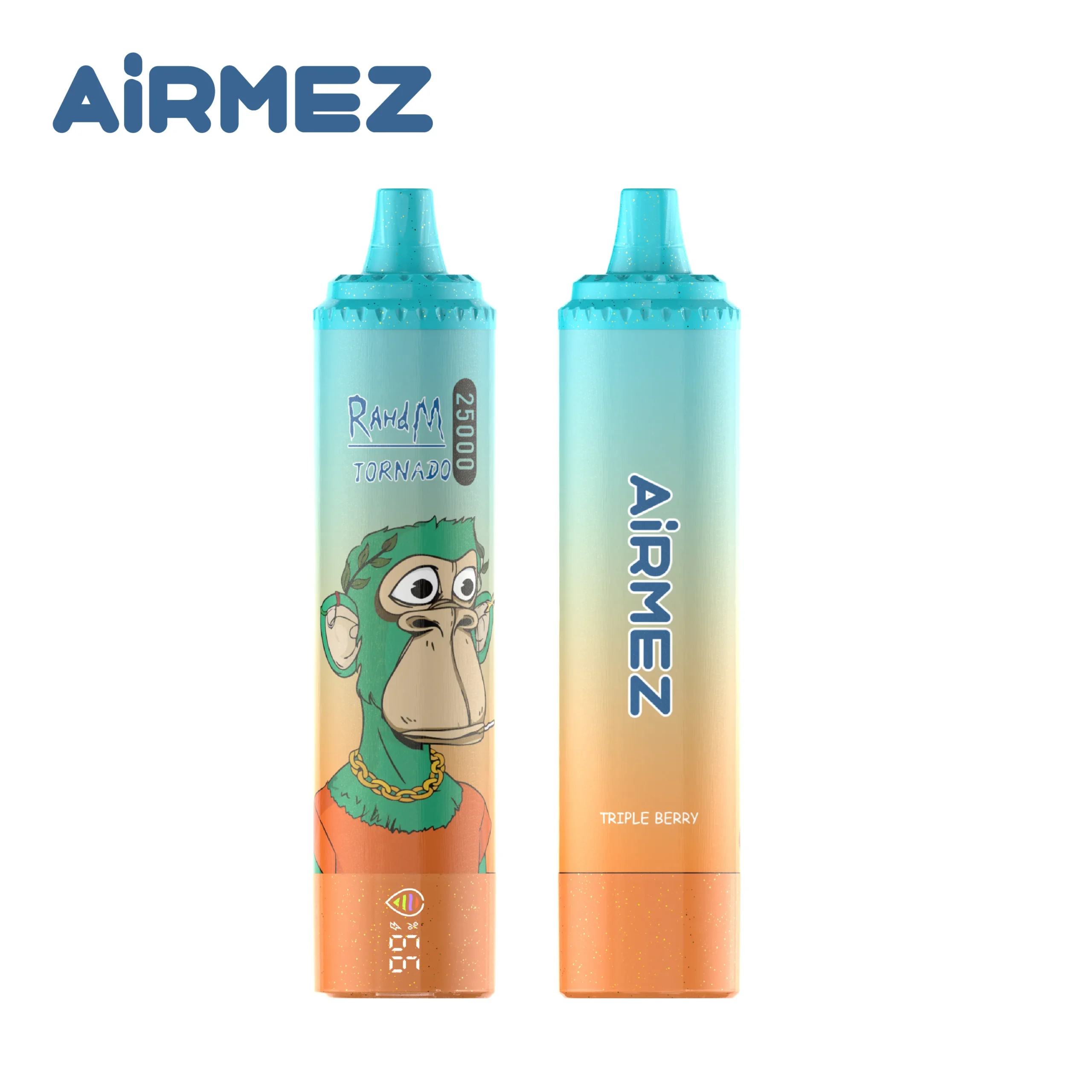 Airmez Tornado 25000 w wariancie Triple Berry, widok produktu na białym tle