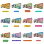 Fumot RandM Tornado 9000 Puffs – E-Papieros z Podświetleniem RGB (18ml) - obrazek 3